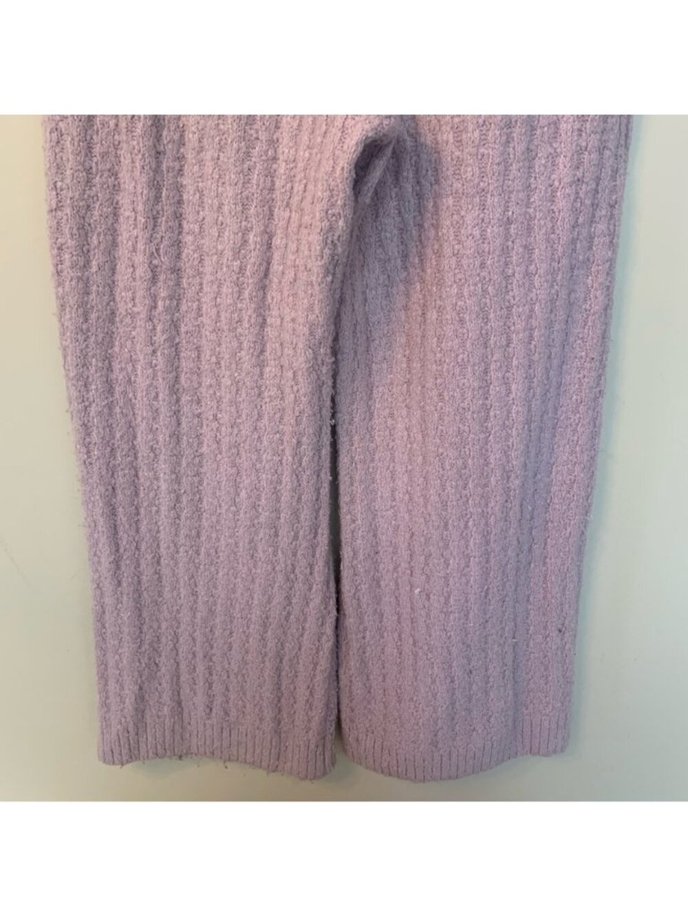 Urban Outfitters Purple Out From Under Mina Cable Knit Pant M - Picture 14 of 16